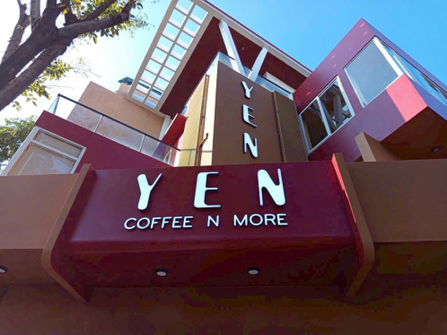 Thi Công Bảng Hiệu YEN COFFEE Tại Nha Trang
