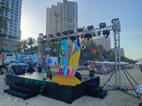 Thiết Kế Thi Công Beach Party Tại Nha Trang
