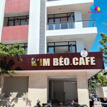 Thi Công Bảng Hiệu Quán Cafe Nha Trang