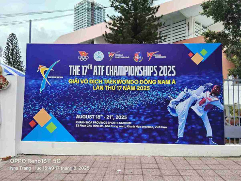 Tổ Chức Giải Vô Địch Taekwondo Đông Nam Á 2025 Tại Nha Trang