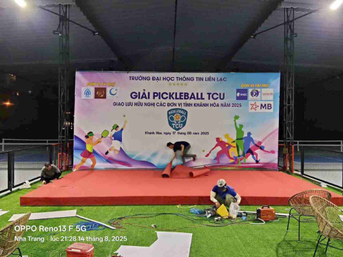 Thi Công Trọn Gói Lễ Khai Trương Sân Pickleball Nha Tran