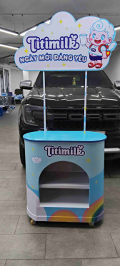 Thi Công Booth Quầy Bán Hàng Lưu Động Nha Trang