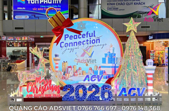 Trang Trí Trọn Gói Noel Sân Bay Cam Ranh 2025 Nha Trang