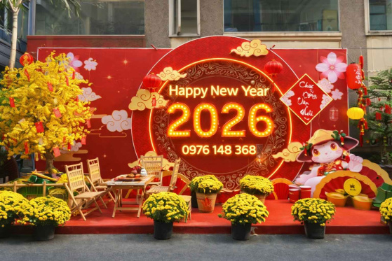 Xu Hướng Trang Trí Tết 2026 Nha Trang