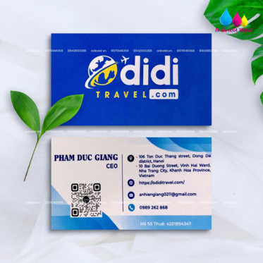 In Name Card Nha Trang – Thiết Kế & In Ấn Danh Thiếp Chuyên Nghiệp