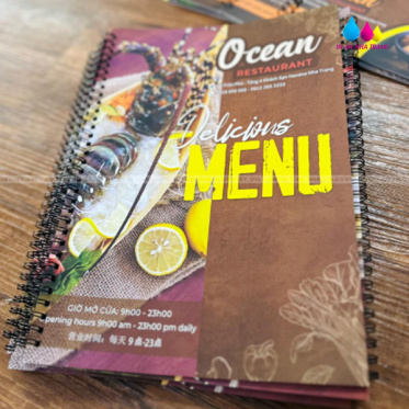 In Menu Nhà Hàng Tại Nha Trang