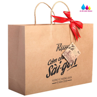 In Túi Giấy Kraft Nha Trang – Bao Bì Xanh, Thương Hiệu Bền Vững