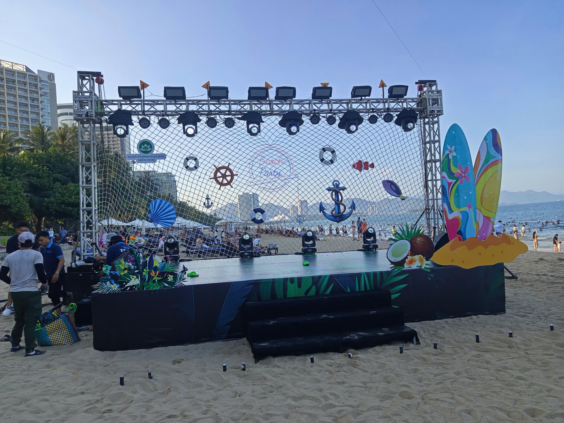 Thiết Kế Thi Công Beach Party Tại Nha Trang