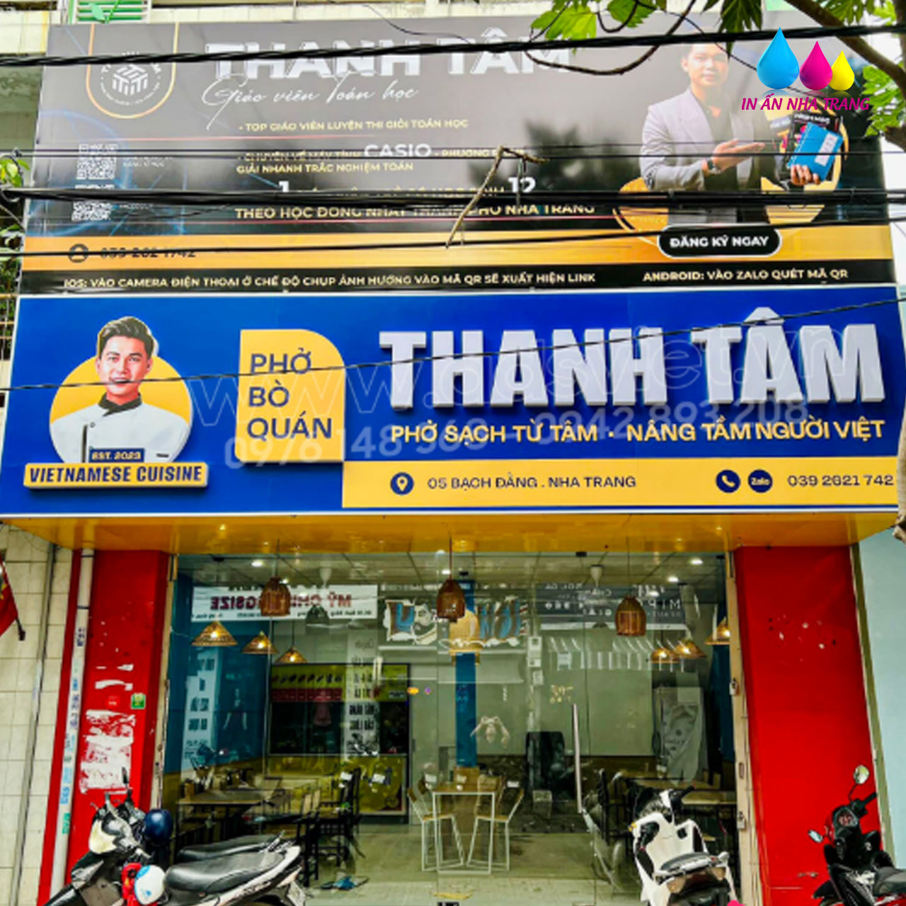 Dịch Vụ Sửa Chữa Bảng Hiệu Sau Bão Tại Nha Trang