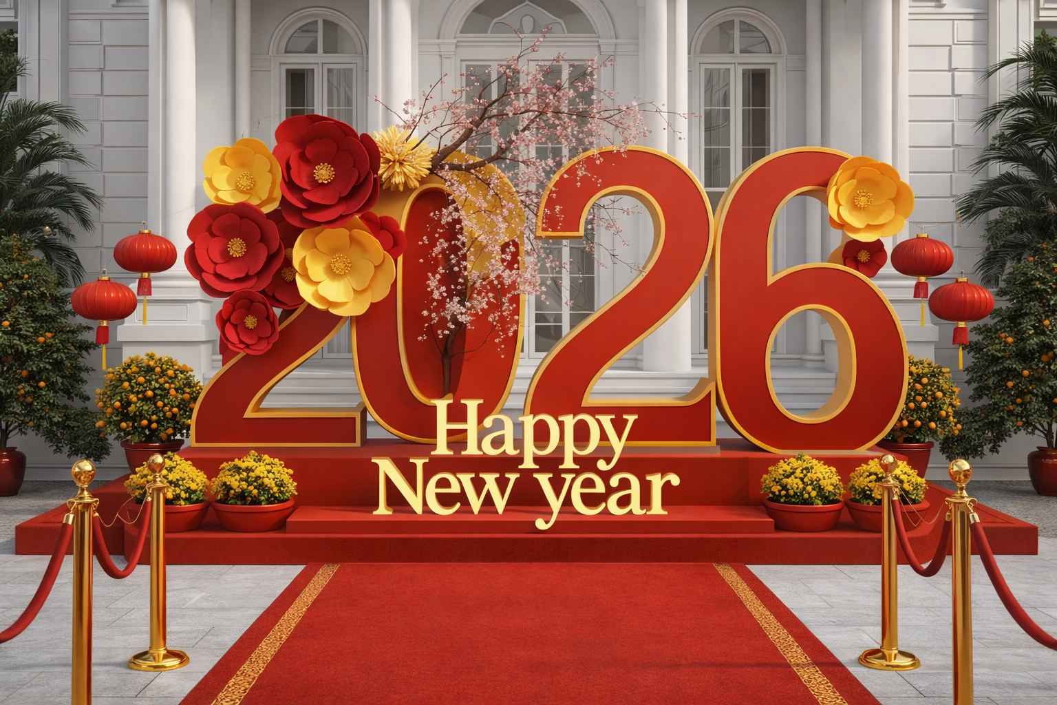 backdrop tet 2026 nha trang