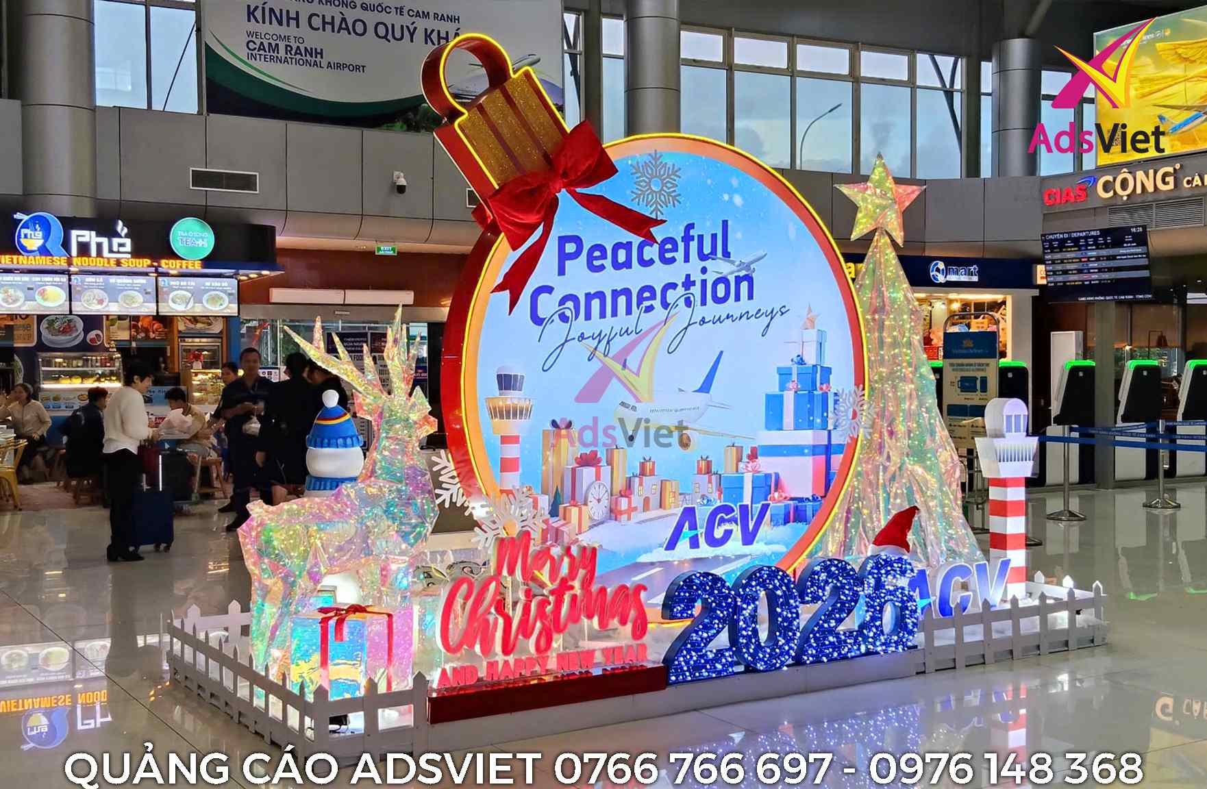 trang tri noel san bay nha trang1