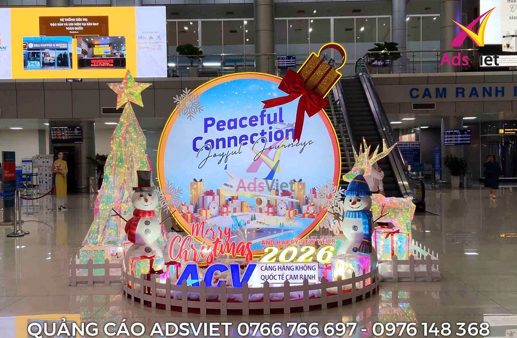 trang tri noel san bay nha trang3