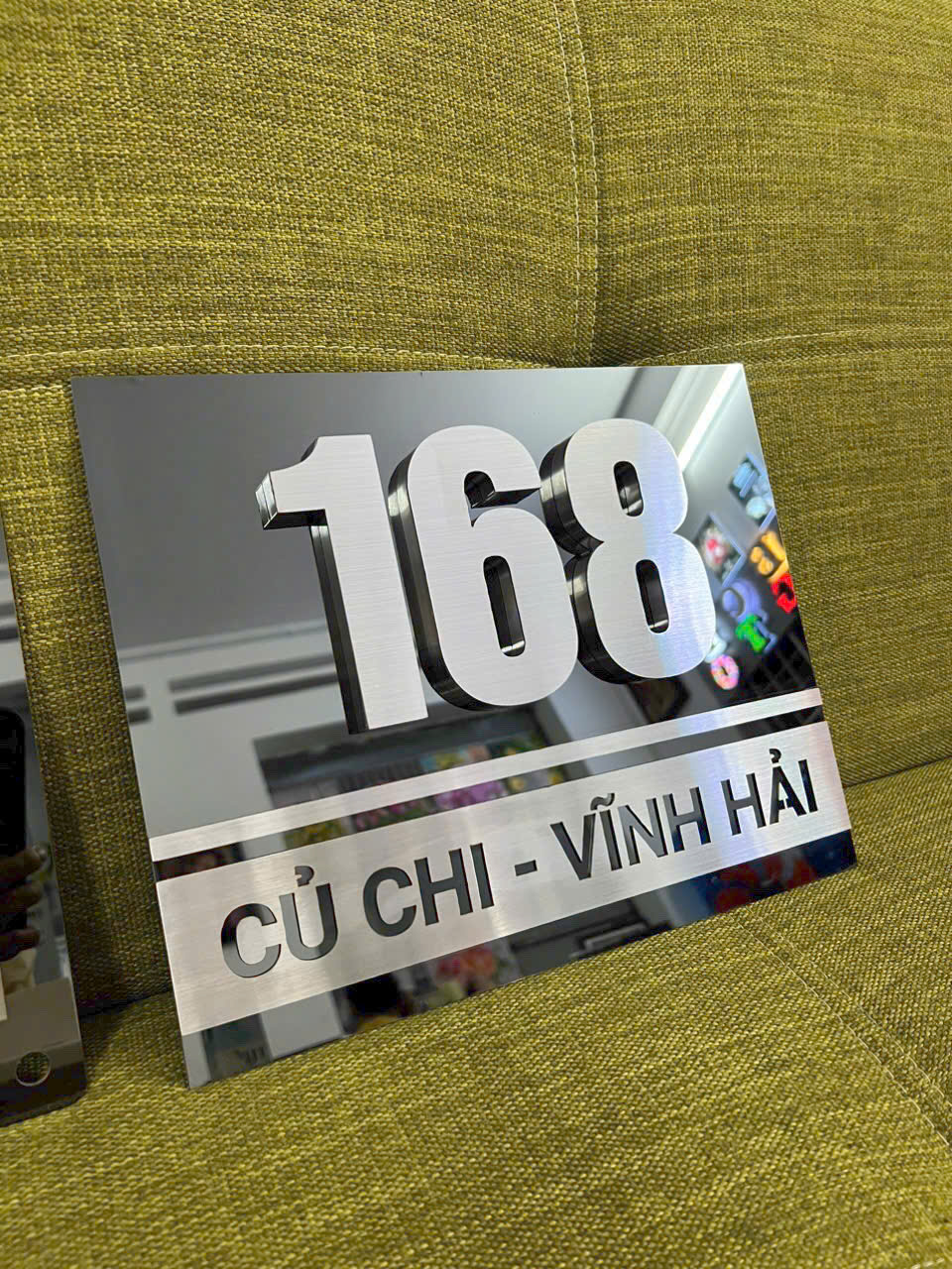 Mẫu Bảng Hiệu Công Ty Inox Ăn Mòn Sơn Mà
