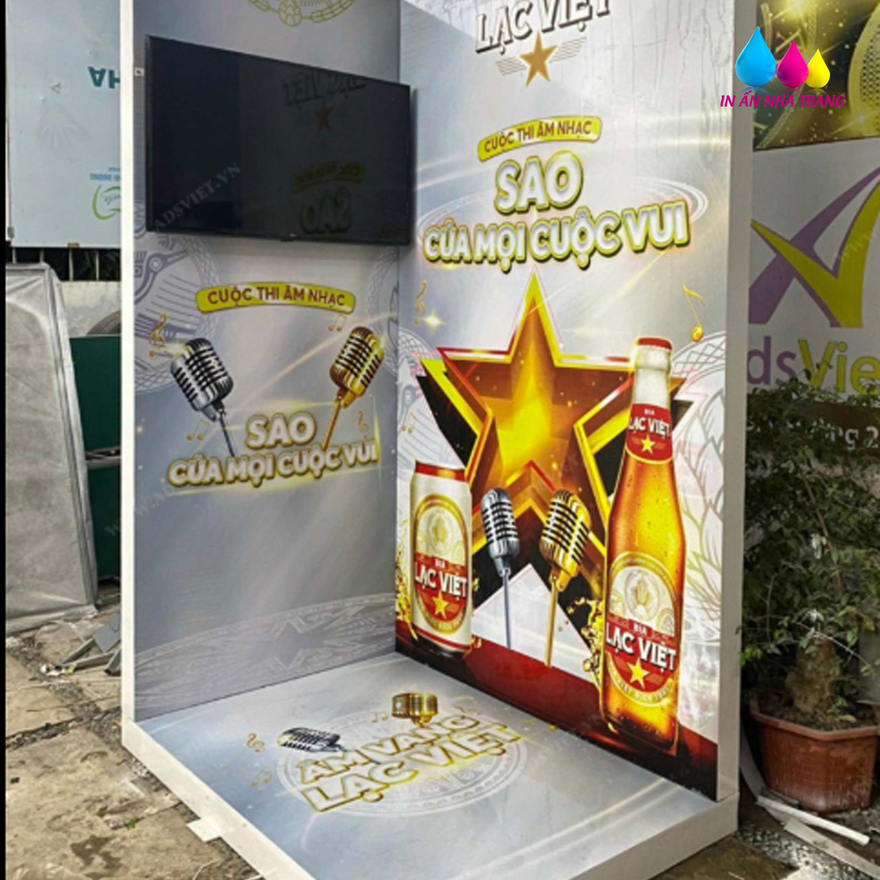 Thiết Kế & Thi Công Booth Kara Tại Nha Trang
