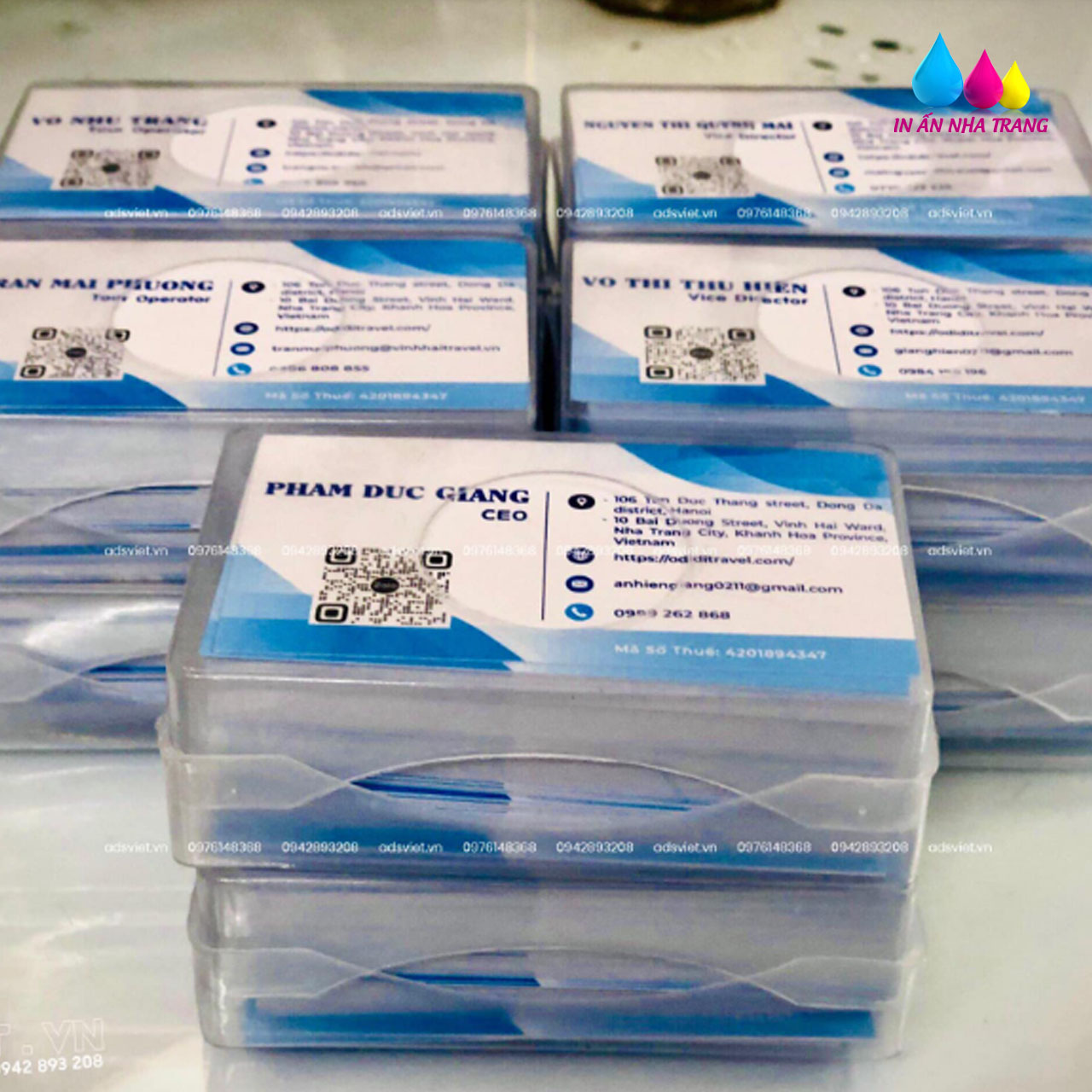 In Card Visit Tại Nha Trang Lấy Nhanh, Đẹp, Giá Tốt
